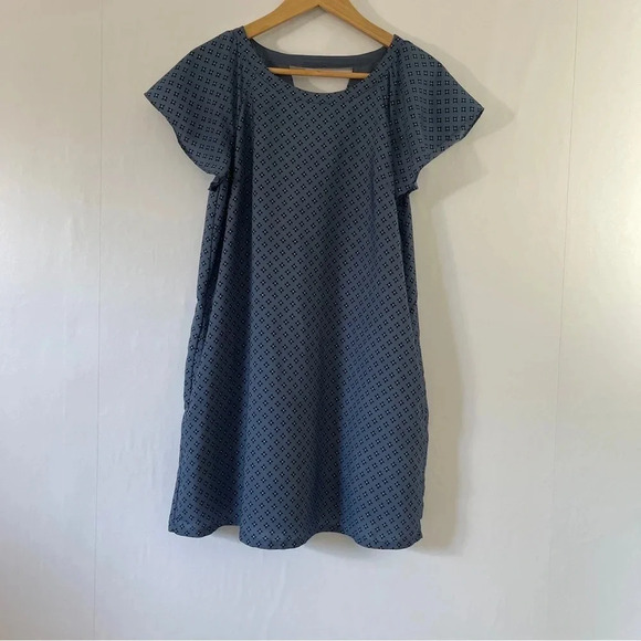 Abercrombie & Fitch Women's Dress | Knee Length | Blue | Sz Small - Picture 4 of 10